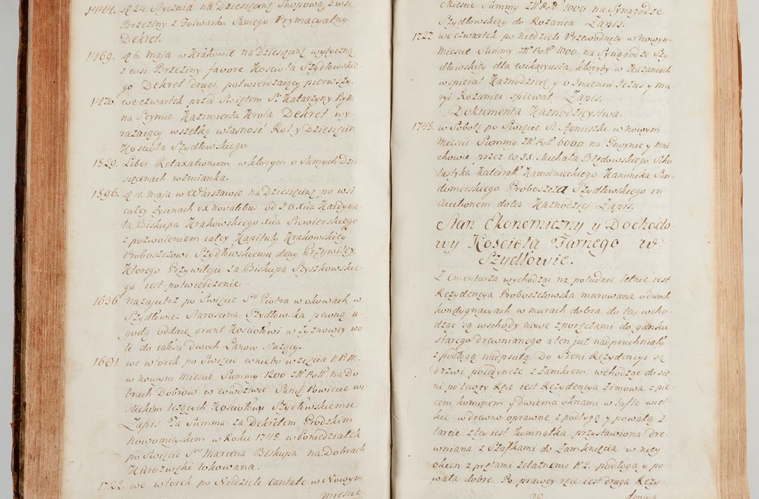 Zdjęcie nr 207 dla obiektu archiwalnego: Akta wizyty generalnej z woli i nakazu J.O. Xiążęcia Jm. Michała Jerzego Ciołka Poniatowskiego, biskupa płockiego, Xiążęcia pułtuskiego, koadiutora z całą jurysdykcją krakowskiego, Xiążęcia siewierskiego, opata kommendataryusza czerwińskiego, dziekana warszawskiego, orderów Orła Białego i św. Stanisława kawalera, w czterech dekanatach: Pacanowskim, Opatowskim, Witowskim i Sokolińskim przez Jmi Xiędza Antoniego Franciszka Dunina Kozickiego, Kollegiaty Pileckiej dziekana od dnia 15 miesiąca maja do dnia 22 października roku Pańskiego 1783 odprawionej