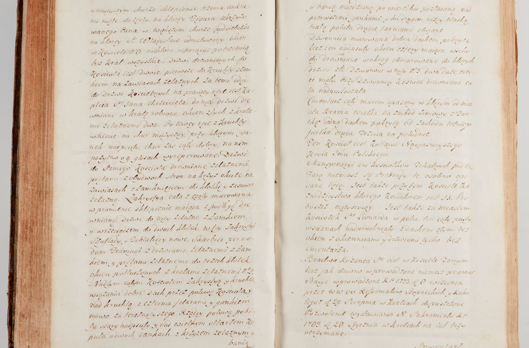 Zdjęcie nr 200 dla obiektu archiwalnego: Akta wizyty generalnej z woli i nakazu J.O. Xiążęcia Jm. Michała Jerzego Ciołka Poniatowskiego, biskupa płockiego, Xiążęcia pułtuskiego, koadiutora z całą jurysdykcją krakowskiego, Xiążęcia siewierskiego, opata kommendataryusza czerwińskiego, dziekana warszawskiego, orderów Orła Białego i św. Stanisława kawalera, w czterech dekanatach: Pacanowskim, Opatowskim, Witowskim i Sokolińskim przez Jmi Xiędza Antoniego Franciszka Dunina Kozickiego, Kollegiaty Pileckiej dziekana od dnia 15 miesiąca maja do dnia 22 października roku Pańskiego 1783 odprawionej