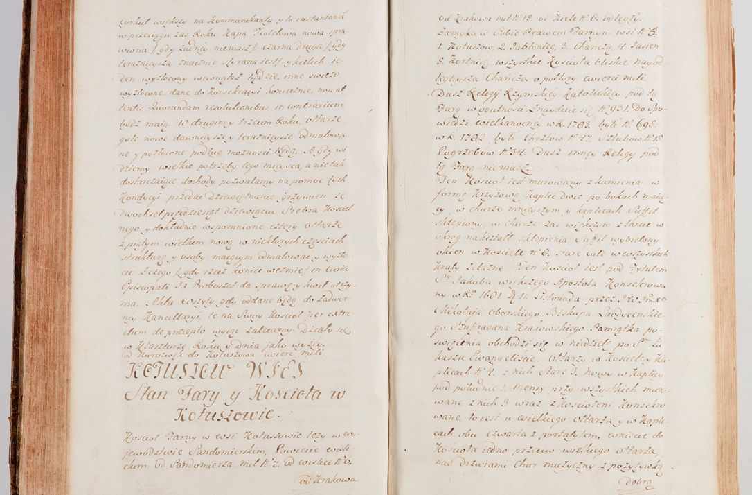 Zdjęcie nr 186 dla obiektu archiwalnego: Akta wizyty generalnej z woli i nakazu J.O. Xiążęcia Jm. Michała Jerzego Ciołka Poniatowskiego, biskupa płockiego, Xiążęcia pułtuskiego, koadiutora z całą jurysdykcją krakowskiego, Xiążęcia siewierskiego, opata kommendataryusza czerwińskiego, dziekana warszawskiego, orderów Orła Białego i św. Stanisława kawalera, w czterech dekanatach: Pacanowskim, Opatowskim, Witowskim i Sokolińskim przez Jmi Xiędza Antoniego Franciszka Dunina Kozickiego, Kollegiaty Pileckiej dziekana od dnia 15 miesiąca maja do dnia 22 października roku Pańskiego 1783 odprawionej