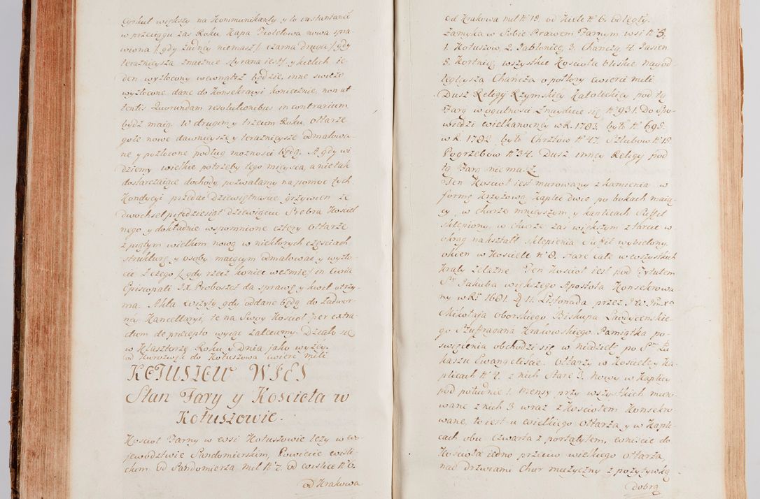 Zdjęcie nr 185 dla obiektu archiwalnego: Akta wizyty generalnej z woli i nakazu J.O. Xiążęcia Jm. Michała Jerzego Ciołka Poniatowskiego, biskupa płockiego, Xiążęcia pułtuskiego, koadiutora z całą jurysdykcją krakowskiego, Xiążęcia siewierskiego, opata kommendataryusza czerwińskiego, dziekana warszawskiego, orderów Orła Białego i św. Stanisława kawalera, w czterech dekanatach: Pacanowskim, Opatowskim, Witowskim i Sokolińskim przez Jmi Xiędza Antoniego Franciszka Dunina Kozickiego, Kollegiaty Pileckiej dziekana od dnia 15 miesiąca maja do dnia 22 października roku Pańskiego 1783 odprawionej