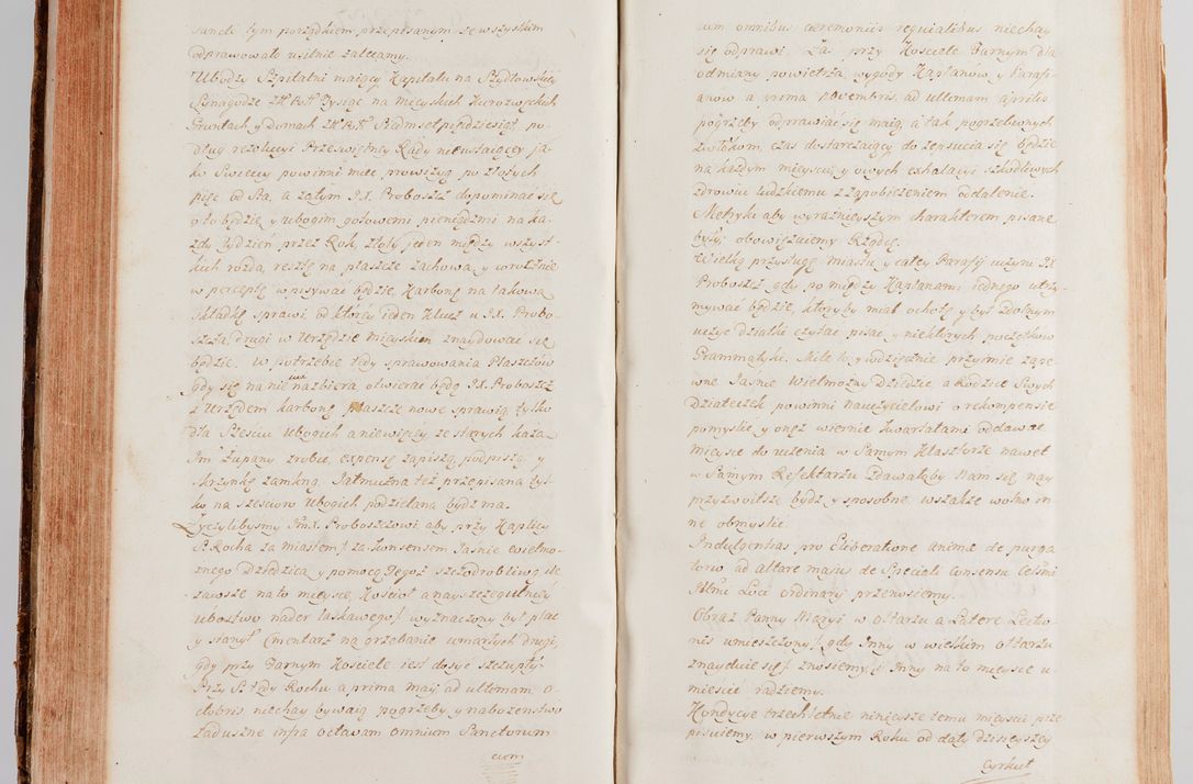 Zdjęcie nr 184 dla obiektu archiwalnego: Akta wizyty generalnej z woli i nakazu J.O. Xiążęcia Jm. Michała Jerzego Ciołka Poniatowskiego, biskupa płockiego, Xiążęcia pułtuskiego, koadiutora z całą jurysdykcją krakowskiego, Xiążęcia siewierskiego, opata kommendataryusza czerwińskiego, dziekana warszawskiego, orderów Orła Białego i św. Stanisława kawalera, w czterech dekanatach: Pacanowskim, Opatowskim, Witowskim i Sokolińskim przez Jmi Xiędza Antoniego Franciszka Dunina Kozickiego, Kollegiaty Pileckiej dziekana od dnia 15 miesiąca maja do dnia 22 października roku Pańskiego 1783 odprawionej