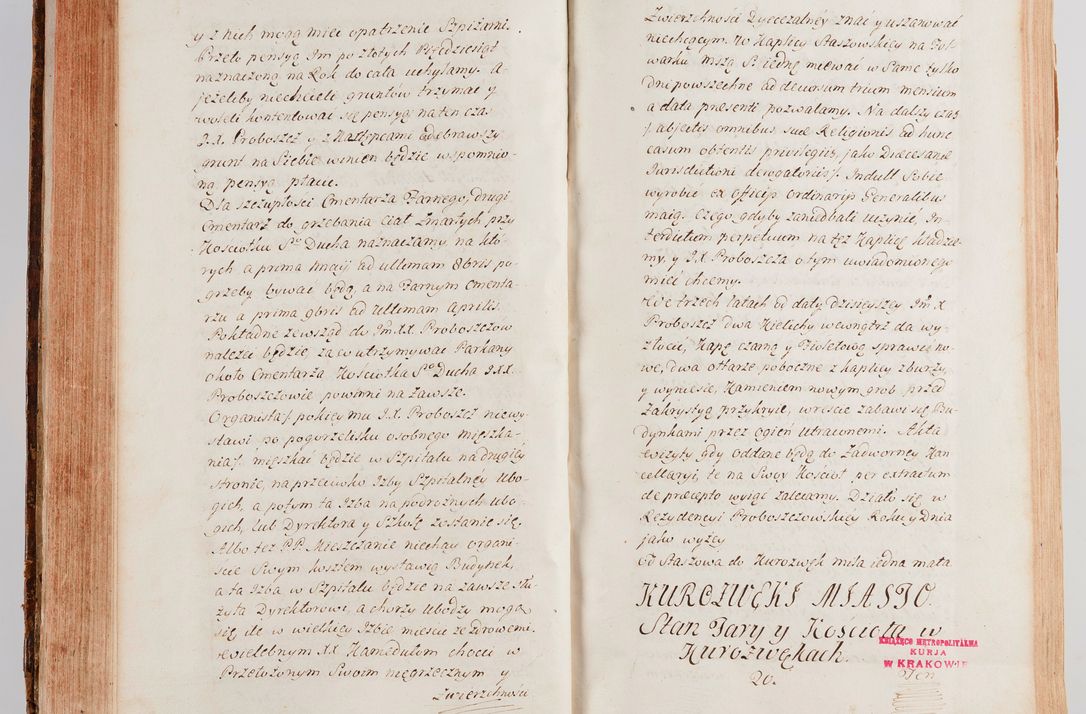 Zdjęcie nr 162 dla obiektu archiwalnego: Akta wizyty generalnej z woli i nakazu J.O. Xiążęcia Jm. Michała Jerzego Ciołka Poniatowskiego, biskupa płockiego, Xiążęcia pułtuskiego, koadiutora z całą jurysdykcją krakowskiego, Xiążęcia siewierskiego, opata kommendataryusza czerwińskiego, dziekana warszawskiego, orderów Orła Białego i św. Stanisława kawalera, w czterech dekanatach: Pacanowskim, Opatowskim, Witowskim i Sokolińskim przez Jmi Xiędza Antoniego Franciszka Dunina Kozickiego, Kollegiaty Pileckiej dziekana od dnia 15 miesiąca maja do dnia 22 października roku Pańskiego 1783 odprawionej