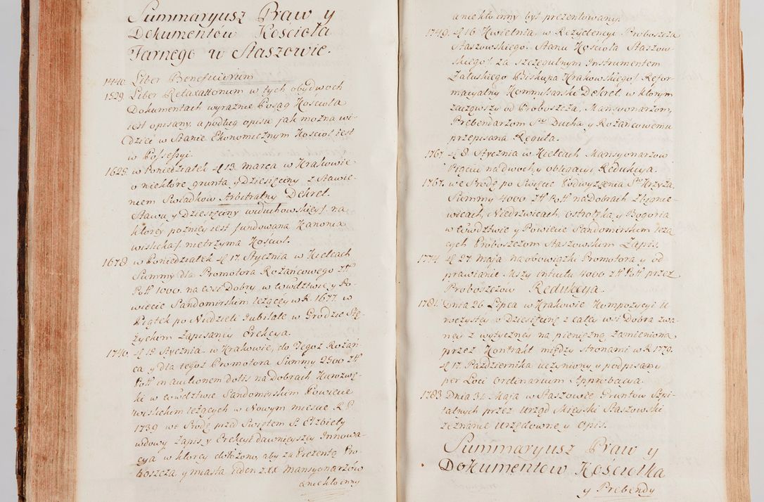 Zdjęcie nr 149 dla obiektu archiwalnego: Akta wizyty generalnej z woli i nakazu J.O. Xiążęcia Jm. Michała Jerzego Ciołka Poniatowskiego, biskupa płockiego, Xiążęcia pułtuskiego, koadiutora z całą jurysdykcją krakowskiego, Xiążęcia siewierskiego, opata kommendataryusza czerwińskiego, dziekana warszawskiego, orderów Orła Białego i św. Stanisława kawalera, w czterech dekanatach: Pacanowskim, Opatowskim, Witowskim i Sokolińskim przez Jmi Xiędza Antoniego Franciszka Dunina Kozickiego, Kollegiaty Pileckiej dziekana od dnia 15 miesiąca maja do dnia 22 października roku Pańskiego 1783 odprawionej
