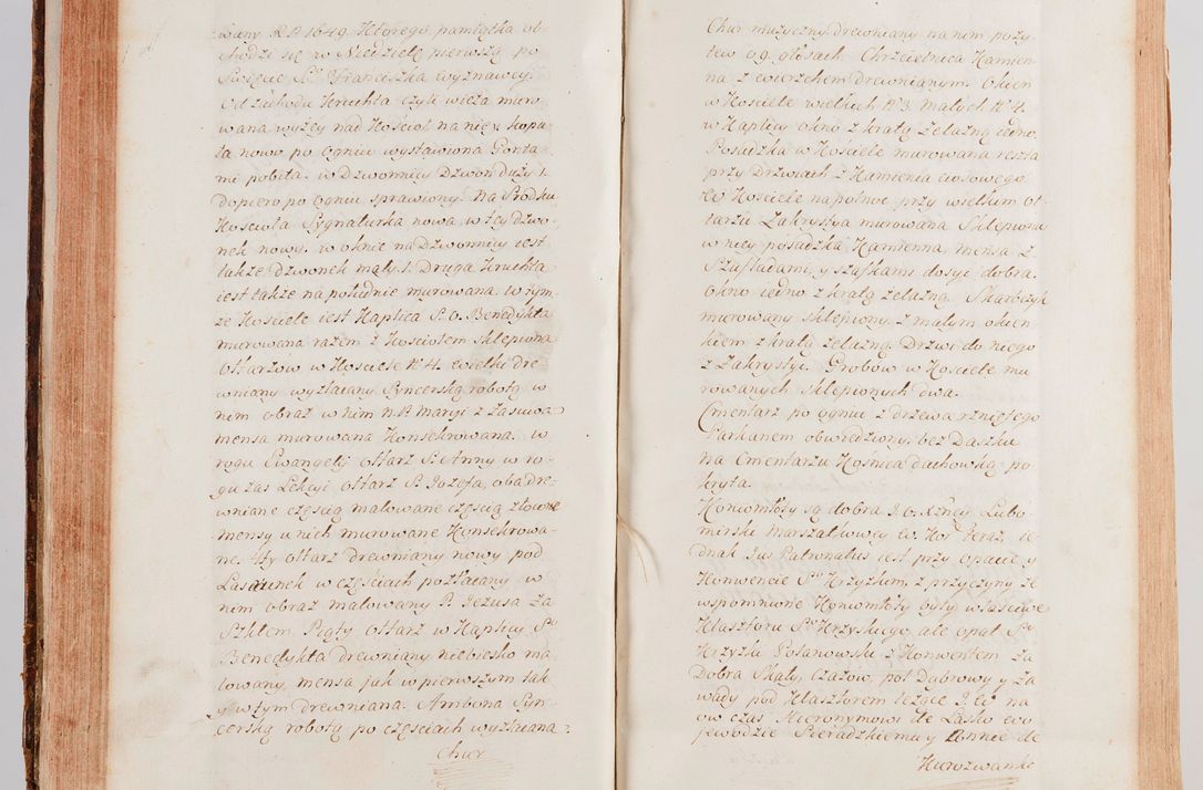 Zdjęcie nr 126 dla obiektu archiwalnego: Akta wizyty generalnej z woli i nakazu J.O. Xiążęcia Jm. Michała Jerzego Ciołka Poniatowskiego, biskupa płockiego, Xiążęcia pułtuskiego, koadiutora z całą jurysdykcją krakowskiego, Xiążęcia siewierskiego, opata kommendataryusza czerwińskiego, dziekana warszawskiego, orderów Orła Białego i św. Stanisława kawalera, w czterech dekanatach: Pacanowskim, Opatowskim, Witowskim i Sokolińskim przez Jmi Xiędza Antoniego Franciszka Dunina Kozickiego, Kollegiaty Pileckiej dziekana od dnia 15 miesiąca maja do dnia 22 października roku Pańskiego 1783 odprawionej