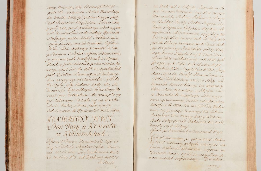 Zdjęcie nr 125 dla obiektu archiwalnego: Akta wizyty generalnej z woli i nakazu J.O. Xiążęcia Jm. Michała Jerzego Ciołka Poniatowskiego, biskupa płockiego, Xiążęcia pułtuskiego, koadiutora z całą jurysdykcją krakowskiego, Xiążęcia siewierskiego, opata kommendataryusza czerwińskiego, dziekana warszawskiego, orderów Orła Białego i św. Stanisława kawalera, w czterech dekanatach: Pacanowskim, Opatowskim, Witowskim i Sokolińskim przez Jmi Xiędza Antoniego Franciszka Dunina Kozickiego, Kollegiaty Pileckiej dziekana od dnia 15 miesiąca maja do dnia 22 października roku Pańskiego 1783 odprawionej