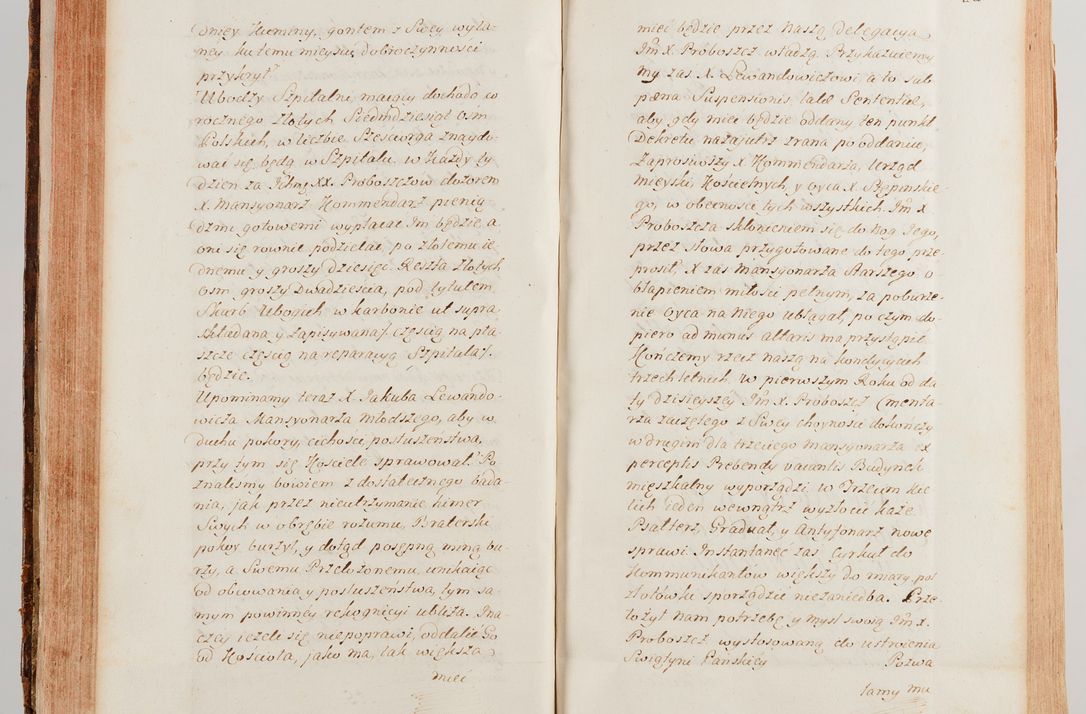 Zdjęcie nr 124 dla obiektu archiwalnego: Akta wizyty generalnej z woli i nakazu J.O. Xiążęcia Jm. Michała Jerzego Ciołka Poniatowskiego, biskupa płockiego, Xiążęcia pułtuskiego, koadiutora z całą jurysdykcją krakowskiego, Xiążęcia siewierskiego, opata kommendataryusza czerwińskiego, dziekana warszawskiego, orderów Orła Białego i św. Stanisława kawalera, w czterech dekanatach: Pacanowskim, Opatowskim, Witowskim i Sokolińskim przez Jmi Xiędza Antoniego Franciszka Dunina Kozickiego, Kollegiaty Pileckiej dziekana od dnia 15 miesiąca maja do dnia 22 października roku Pańskiego 1783 odprawionej
