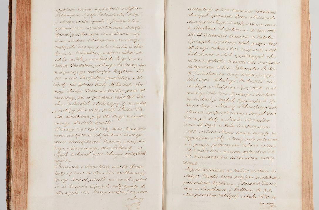 Zdjęcie nr 120 dla obiektu archiwalnego: Akta wizyty generalnej z woli i nakazu J.O. Xiążęcia Jm. Michała Jerzego Ciołka Poniatowskiego, biskupa płockiego, Xiążęcia pułtuskiego, koadiutora z całą jurysdykcją krakowskiego, Xiążęcia siewierskiego, opata kommendataryusza czerwińskiego, dziekana warszawskiego, orderów Orła Białego i św. Stanisława kawalera, w czterech dekanatach: Pacanowskim, Opatowskim, Witowskim i Sokolińskim przez Jmi Xiędza Antoniego Franciszka Dunina Kozickiego, Kollegiaty Pileckiej dziekana od dnia 15 miesiąca maja do dnia 22 października roku Pańskiego 1783 odprawionej
