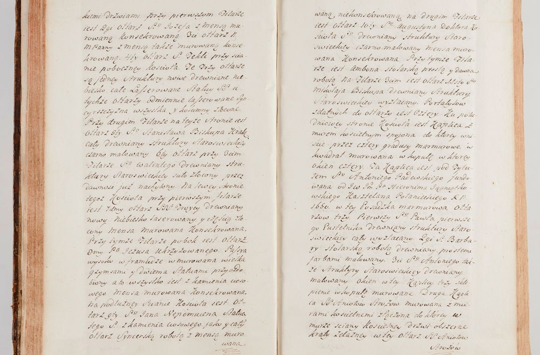 Zdjęcie nr 65 dla obiektu archiwalnego: Akta wizyty generalnej z woli i nakazu J.O. Xiążęcia Jm. Michała Jerzego Ciołka Poniatowskiego, biskupa płockiego, Xiążęcia pułtuskiego, koadiutora z całą jurysdykcją krakowskiego, Xiążęcia siewierskiego, opata kommendataryusza czerwińskiego, dziekana warszawskiego, orderów Orła Białego i św. Stanisława kawalera, w czterech dekanatach: Pacanowskim, Opatowskim, Witowskim i Sokolińskim przez Jmi Xiędza Antoniego Franciszka Dunina Kozickiego, Kollegiaty Pileckiej dziekana od dnia 15 miesiąca maja do dnia 22 października roku Pańskiego 1783 odprawionej