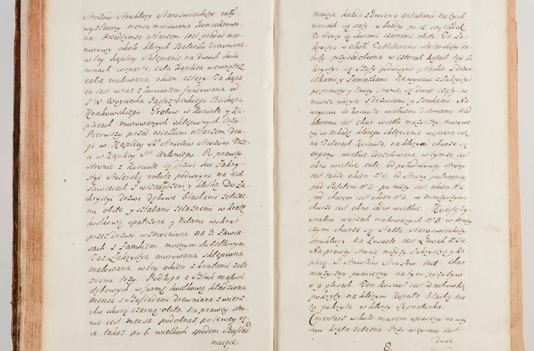 Zdjęcie nr 66 dla obiektu archiwalnego: Akta wizyty generalnej z woli i nakazu J.O. Xiążęcia Jm. Michała Jerzego Ciołka Poniatowskiego, biskupa płockiego, Xiążęcia pułtuskiego, koadiutora z całą jurysdykcją krakowskiego, Xiążęcia siewierskiego, opata kommendataryusza czerwińskiego, dziekana warszawskiego, orderów Orła Białego i św. Stanisława kawalera, w czterech dekanatach: Pacanowskim, Opatowskim, Witowskim i Sokolińskim przez Jmi Xiędza Antoniego Franciszka Dunina Kozickiego, Kollegiaty Pileckiej dziekana od dnia 15 miesiąca maja do dnia 22 października roku Pańskiego 1783 odprawionej