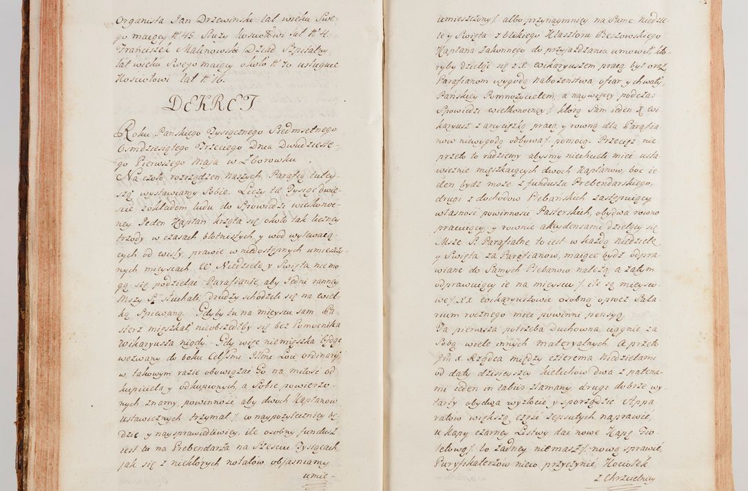 Zdjęcie nr 62 dla obiektu archiwalnego: Akta wizyty generalnej z woli i nakazu J.O. Xiążęcia Jm. Michała Jerzego Ciołka Poniatowskiego, biskupa płockiego, Xiążęcia pułtuskiego, koadiutora z całą jurysdykcją krakowskiego, Xiążęcia siewierskiego, opata kommendataryusza czerwińskiego, dziekana warszawskiego, orderów Orła Białego i św. Stanisława kawalera, w czterech dekanatach: Pacanowskim, Opatowskim, Witowskim i Sokolińskim przez Jmi Xiędza Antoniego Franciszka Dunina Kozickiego, Kollegiaty Pileckiej dziekana od dnia 15 miesiąca maja do dnia 22 października roku Pańskiego 1783 odprawionej
