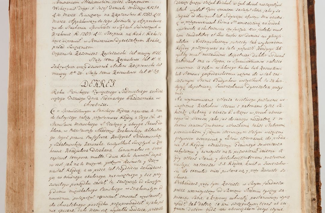 Zdjęcie nr 692 dla obiektu archiwalnego: Akta wizyty generalnej z woli i nakazu J.O. Xiążęcia Jm. Michała Jerzego Ciołka Poniatowskiego, biskupa płockiego, Xiążęcia pułtuskiego, koadiutora z całą jurysdykcją krakowskiego, Xiążęcia siewierskiego, opata kommendataryusza czerwińskiego, dziekana warszawskiego, orderów Orła Białego i św. Stanisława kawalera, w czterech dekanatach: Pacanowskim, Opatowskim, Witowskim i Sokolińskim przez Jmi Xiędza Antoniego Franciszka Dunina Kozickiego, Kollegiaty Pileckiej dziekana od dnia 15 miesiąca maja do dnia 22 października roku Pańskiego 1783 odprawionej