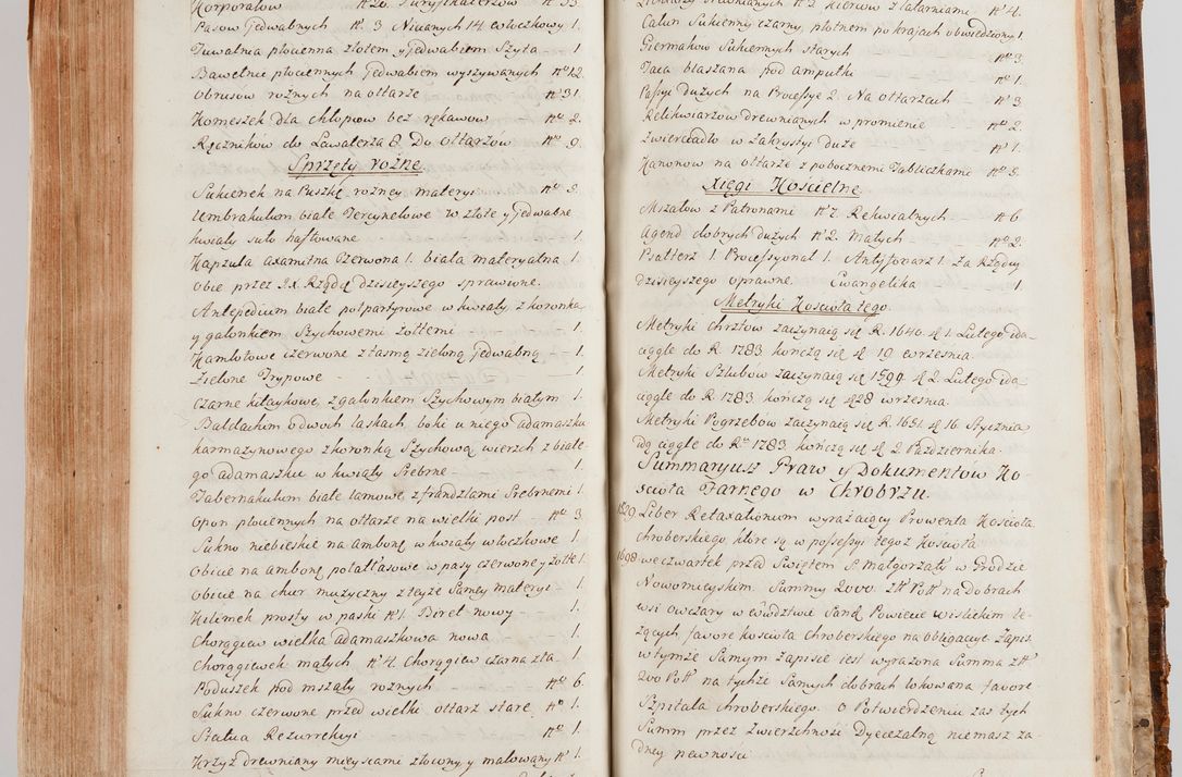 Zdjęcie nr 686 dla obiektu archiwalnego: Akta wizyty generalnej z woli i nakazu J.O. Xiążęcia Jm. Michała Jerzego Ciołka Poniatowskiego, biskupa płockiego, Xiążęcia pułtuskiego, koadiutora z całą jurysdykcją krakowskiego, Xiążęcia siewierskiego, opata kommendataryusza czerwińskiego, dziekana warszawskiego, orderów Orła Białego i św. Stanisława kawalera, w czterech dekanatach: Pacanowskim, Opatowskim, Witowskim i Sokolińskim przez Jmi Xiędza Antoniego Franciszka Dunina Kozickiego, Kollegiaty Pileckiej dziekana od dnia 15 miesiąca maja do dnia 22 października roku Pańskiego 1783 odprawionej