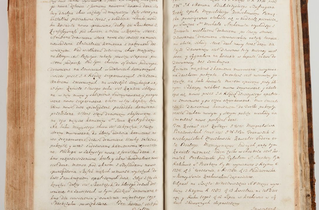 Zdjęcie nr 682 dla obiektu archiwalnego: Akta wizyty generalnej z woli i nakazu J.O. Xiążęcia Jm. Michała Jerzego Ciołka Poniatowskiego, biskupa płockiego, Xiążęcia pułtuskiego, koadiutora z całą jurysdykcją krakowskiego, Xiążęcia siewierskiego, opata kommendataryusza czerwińskiego, dziekana warszawskiego, orderów Orła Białego i św. Stanisława kawalera, w czterech dekanatach: Pacanowskim, Opatowskim, Witowskim i Sokolińskim przez Jmi Xiędza Antoniego Franciszka Dunina Kozickiego, Kollegiaty Pileckiej dziekana od dnia 15 miesiąca maja do dnia 22 października roku Pańskiego 1783 odprawionej