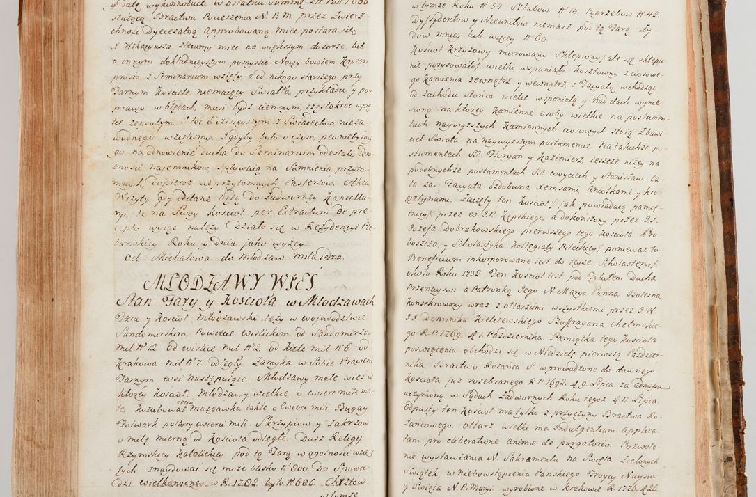 Zdjęcie nr 661 dla obiektu archiwalnego: Akta wizyty generalnej z woli i nakazu J.O. Xiążęcia Jm. Michała Jerzego Ciołka Poniatowskiego, biskupa płockiego, Xiążęcia pułtuskiego, koadiutora z całą jurysdykcją krakowskiego, Xiążęcia siewierskiego, opata kommendataryusza czerwińskiego, dziekana warszawskiego, orderów Orła Białego i św. Stanisława kawalera, w czterech dekanatach: Pacanowskim, Opatowskim, Witowskim i Sokolińskim przez Jmi Xiędza Antoniego Franciszka Dunina Kozickiego, Kollegiaty Pileckiej dziekana od dnia 15 miesiąca maja do dnia 22 października roku Pańskiego 1783 odprawionej