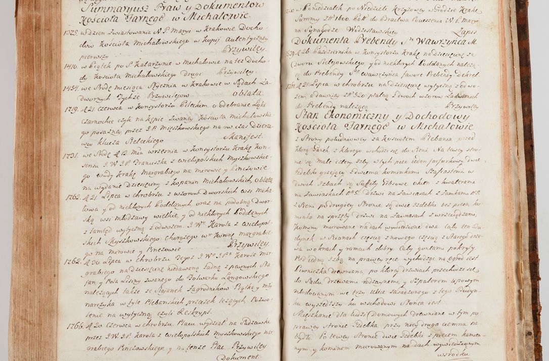 Zdjęcie nr 654 dla obiektu archiwalnego: Akta wizyty generalnej z woli i nakazu J.O. Xiążęcia Jm. Michała Jerzego Ciołka Poniatowskiego, biskupa płockiego, Xiążęcia pułtuskiego, koadiutora z całą jurysdykcją krakowskiego, Xiążęcia siewierskiego, opata kommendataryusza czerwińskiego, dziekana warszawskiego, orderów Orła Białego i św. Stanisława kawalera, w czterech dekanatach: Pacanowskim, Opatowskim, Witowskim i Sokolińskim przez Jmi Xiędza Antoniego Franciszka Dunina Kozickiego, Kollegiaty Pileckiej dziekana od dnia 15 miesiąca maja do dnia 22 października roku Pańskiego 1783 odprawionej