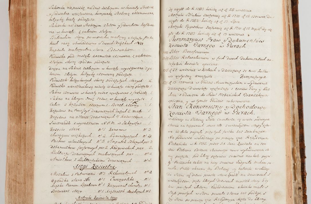 Zdjęcie nr 645 dla obiektu archiwalnego: Akta wizyty generalnej z woli i nakazu J.O. Xiążęcia Jm. Michała Jerzego Ciołka Poniatowskiego, biskupa płockiego, Xiążęcia pułtuskiego, koadiutora z całą jurysdykcją krakowskiego, Xiążęcia siewierskiego, opata kommendataryusza czerwińskiego, dziekana warszawskiego, orderów Orła Białego i św. Stanisława kawalera, w czterech dekanatach: Pacanowskim, Opatowskim, Witowskim i Sokolińskim przez Jmi Xiędza Antoniego Franciszka Dunina Kozickiego, Kollegiaty Pileckiej dziekana od dnia 15 miesiąca maja do dnia 22 października roku Pańskiego 1783 odprawionej