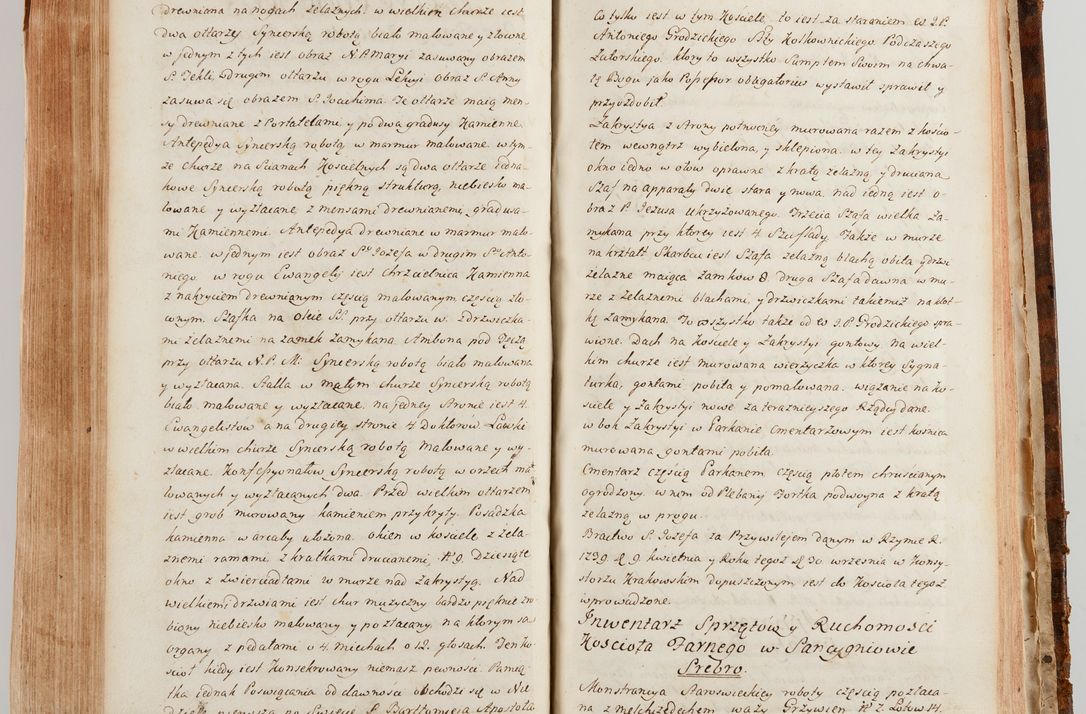 Zdjęcie nr 627 dla obiektu archiwalnego: Akta wizyty generalnej z woli i nakazu J.O. Xiążęcia Jm. Michała Jerzego Ciołka Poniatowskiego, biskupa płockiego, Xiążęcia pułtuskiego, koadiutora z całą jurysdykcją krakowskiego, Xiążęcia siewierskiego, opata kommendataryusza czerwińskiego, dziekana warszawskiego, orderów Orła Białego i św. Stanisława kawalera, w czterech dekanatach: Pacanowskim, Opatowskim, Witowskim i Sokolińskim przez Jmi Xiędza Antoniego Franciszka Dunina Kozickiego, Kollegiaty Pileckiej dziekana od dnia 15 miesiąca maja do dnia 22 października roku Pańskiego 1783 odprawionej