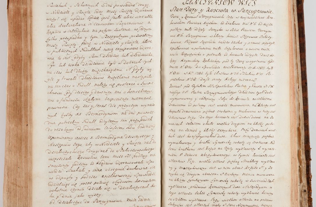 Zdjęcie nr 626 dla obiektu archiwalnego: Akta wizyty generalnej z woli i nakazu J.O. Xiążęcia Jm. Michała Jerzego Ciołka Poniatowskiego, biskupa płockiego, Xiążęcia pułtuskiego, koadiutora z całą jurysdykcją krakowskiego, Xiążęcia siewierskiego, opata kommendataryusza czerwińskiego, dziekana warszawskiego, orderów Orła Białego i św. Stanisława kawalera, w czterech dekanatach: Pacanowskim, Opatowskim, Witowskim i Sokolińskim przez Jmi Xiędza Antoniego Franciszka Dunina Kozickiego, Kollegiaty Pileckiej dziekana od dnia 15 miesiąca maja do dnia 22 października roku Pańskiego 1783 odprawionej