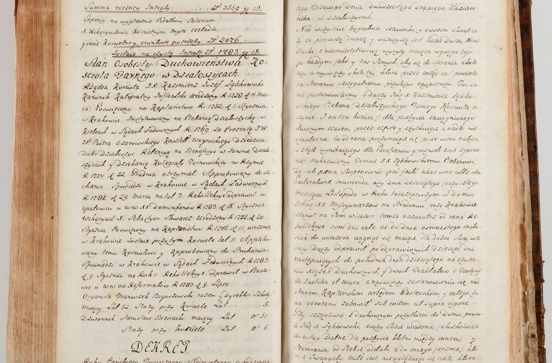 Zdjęcie nr 621 dla obiektu archiwalnego: Akta wizyty generalnej z woli i nakazu J.O. Xiążęcia Jm. Michała Jerzego Ciołka Poniatowskiego, biskupa płockiego, Xiążęcia pułtuskiego, koadiutora z całą jurysdykcją krakowskiego, Xiążęcia siewierskiego, opata kommendataryusza czerwińskiego, dziekana warszawskiego, orderów Orła Białego i św. Stanisława kawalera, w czterech dekanatach: Pacanowskim, Opatowskim, Witowskim i Sokolińskim przez Jmi Xiędza Antoniego Franciszka Dunina Kozickiego, Kollegiaty Pileckiej dziekana od dnia 15 miesiąca maja do dnia 22 października roku Pańskiego 1783 odprawionej