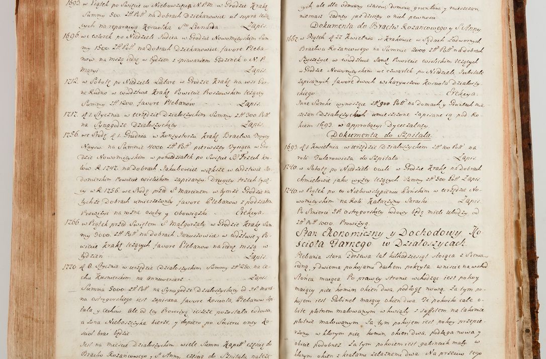 Zdjęcie nr 617 dla obiektu archiwalnego: Akta wizyty generalnej z woli i nakazu J.O. Xiążęcia Jm. Michała Jerzego Ciołka Poniatowskiego, biskupa płockiego, Xiążęcia pułtuskiego, koadiutora z całą jurysdykcją krakowskiego, Xiążęcia siewierskiego, opata kommendataryusza czerwińskiego, dziekana warszawskiego, orderów Orła Białego i św. Stanisława kawalera, w czterech dekanatach: Pacanowskim, Opatowskim, Witowskim i Sokolińskim przez Jmi Xiędza Antoniego Franciszka Dunina Kozickiego, Kollegiaty Pileckiej dziekana od dnia 15 miesiąca maja do dnia 22 października roku Pańskiego 1783 odprawionej