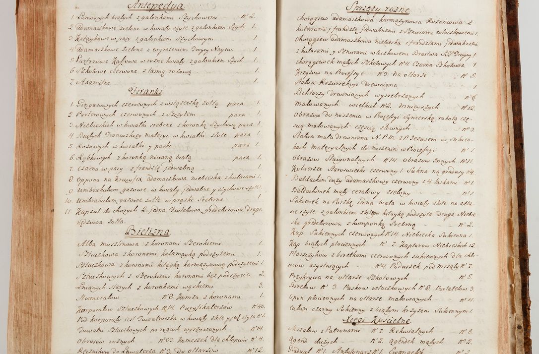 Zdjęcie nr 612 dla obiektu archiwalnego: Akta wizyty generalnej z woli i nakazu J.O. Xiążęcia Jm. Michała Jerzego Ciołka Poniatowskiego, biskupa płockiego, Xiążęcia pułtuskiego, koadiutora z całą jurysdykcją krakowskiego, Xiążęcia siewierskiego, opata kommendataryusza czerwińskiego, dziekana warszawskiego, orderów Orła Białego i św. Stanisława kawalera, w czterech dekanatach: Pacanowskim, Opatowskim, Witowskim i Sokolińskim przez Jmi Xiędza Antoniego Franciszka Dunina Kozickiego, Kollegiaty Pileckiej dziekana od dnia 15 miesiąca maja do dnia 22 października roku Pańskiego 1783 odprawionej