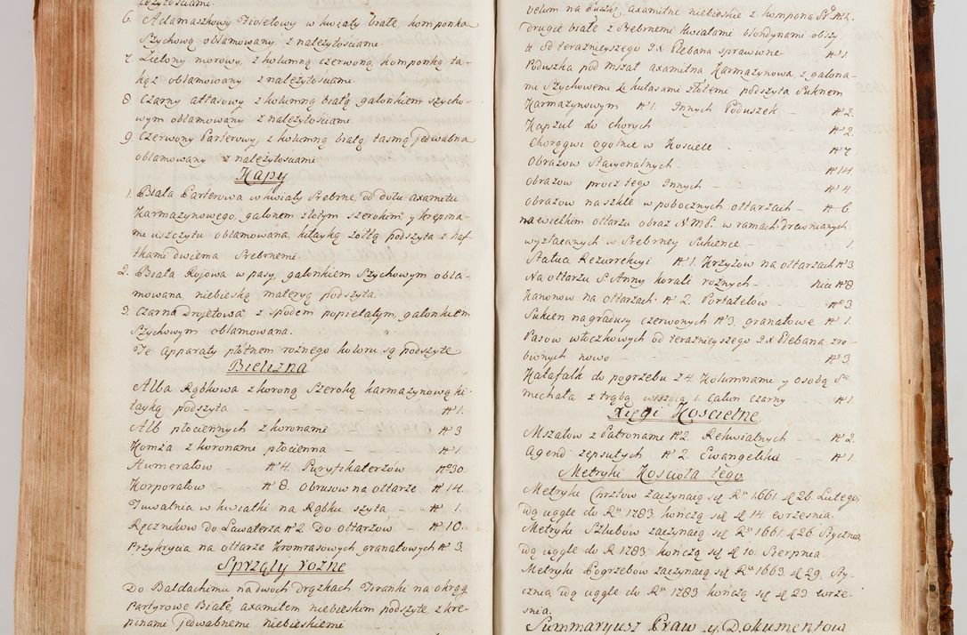 Zdjęcie nr 579 dla obiektu archiwalnego: Akta wizyty generalnej z woli i nakazu J.O. Xiążęcia Jm. Michała Jerzego Ciołka Poniatowskiego, biskupa płockiego, Xiążęcia pułtuskiego, koadiutora z całą jurysdykcją krakowskiego, Xiążęcia siewierskiego, opata kommendataryusza czerwińskiego, dziekana warszawskiego, orderów Orła Białego i św. Stanisława kawalera, w czterech dekanatach: Pacanowskim, Opatowskim, Witowskim i Sokolińskim przez Jmi Xiędza Antoniego Franciszka Dunina Kozickiego, Kollegiaty Pileckiej dziekana od dnia 15 miesiąca maja do dnia 22 października roku Pańskiego 1783 odprawionej
