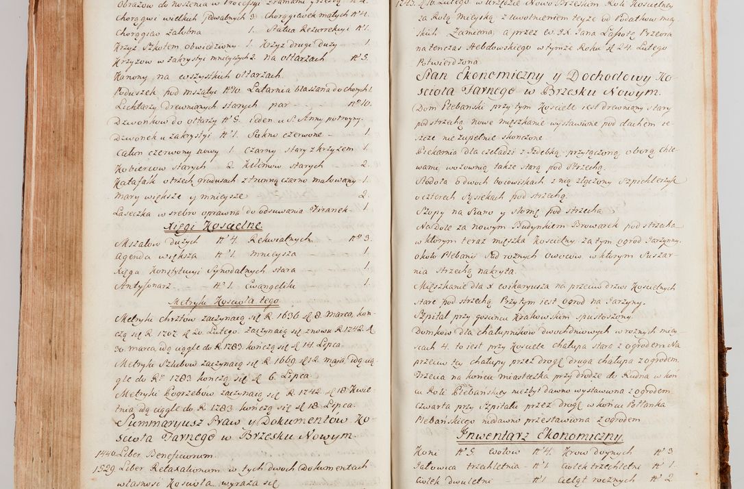 Zdjęcie nr 550 dla obiektu archiwalnego: Akta wizyty generalnej z woli i nakazu J.O. Xiążęcia Jm. Michała Jerzego Ciołka Poniatowskiego, biskupa płockiego, Xiążęcia pułtuskiego, koadiutora z całą jurysdykcją krakowskiego, Xiążęcia siewierskiego, opata kommendataryusza czerwińskiego, dziekana warszawskiego, orderów Orła Białego i św. Stanisława kawalera, w czterech dekanatach: Pacanowskim, Opatowskim, Witowskim i Sokolińskim przez Jmi Xiędza Antoniego Franciszka Dunina Kozickiego, Kollegiaty Pileckiej dziekana od dnia 15 miesiąca maja do dnia 22 października roku Pańskiego 1783 odprawionej