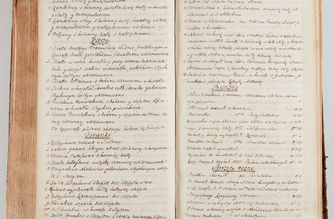 Zdjęcie nr 549 dla obiektu archiwalnego: Akta wizyty generalnej z woli i nakazu J.O. Xiążęcia Jm. Michała Jerzego Ciołka Poniatowskiego, biskupa płockiego, Xiążęcia pułtuskiego, koadiutora z całą jurysdykcją krakowskiego, Xiążęcia siewierskiego, opata kommendataryusza czerwińskiego, dziekana warszawskiego, orderów Orła Białego i św. Stanisława kawalera, w czterech dekanatach: Pacanowskim, Opatowskim, Witowskim i Sokolińskim przez Jmi Xiędza Antoniego Franciszka Dunina Kozickiego, Kollegiaty Pileckiej dziekana od dnia 15 miesiąca maja do dnia 22 października roku Pańskiego 1783 odprawionej