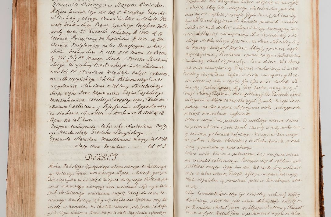 Zdjęcie nr 545 dla obiektu archiwalnego: Akta wizyty generalnej z woli i nakazu J.O. Xiążęcia Jm. Michała Jerzego Ciołka Poniatowskiego, biskupa płockiego, Xiążęcia pułtuskiego, koadiutora z całą jurysdykcją krakowskiego, Xiążęcia siewierskiego, opata kommendataryusza czerwińskiego, dziekana warszawskiego, orderów Orła Białego i św. Stanisława kawalera, w czterech dekanatach: Pacanowskim, Opatowskim, Witowskim i Sokolińskim przez Jmi Xiędza Antoniego Franciszka Dunina Kozickiego, Kollegiaty Pileckiej dziekana od dnia 15 miesiąca maja do dnia 22 października roku Pańskiego 1783 odprawionej