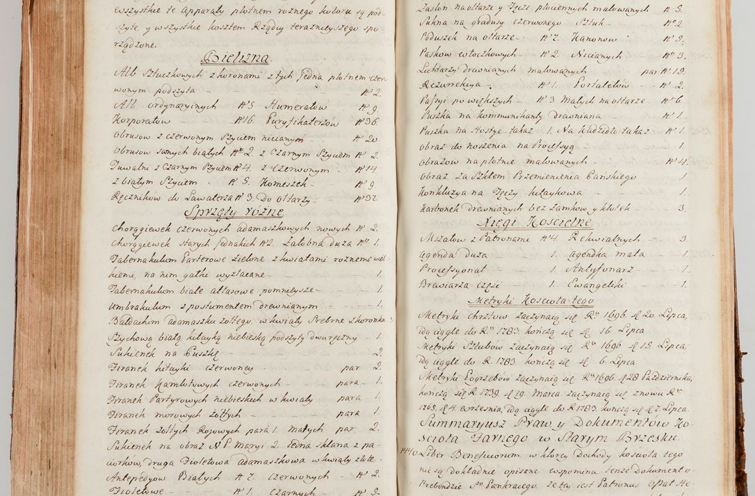 Zdjęcie nr 540 dla obiektu archiwalnego: Akta wizyty generalnej z woli i nakazu J.O. Xiążęcia Jm. Michała Jerzego Ciołka Poniatowskiego, biskupa płockiego, Xiążęcia pułtuskiego, koadiutora z całą jurysdykcją krakowskiego, Xiążęcia siewierskiego, opata kommendataryusza czerwińskiego, dziekana warszawskiego, orderów Orła Białego i św. Stanisława kawalera, w czterech dekanatach: Pacanowskim, Opatowskim, Witowskim i Sokolińskim przez Jmi Xiędza Antoniego Franciszka Dunina Kozickiego, Kollegiaty Pileckiej dziekana od dnia 15 miesiąca maja do dnia 22 października roku Pańskiego 1783 odprawionej