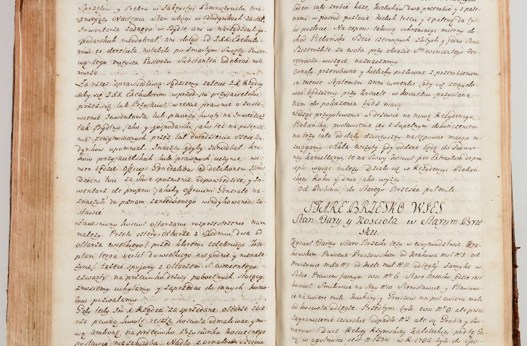 Zdjęcie nr 536 dla obiektu archiwalnego: Akta wizyty generalnej z woli i nakazu J.O. Xiążęcia Jm. Michała Jerzego Ciołka Poniatowskiego, biskupa płockiego, Xiążęcia pułtuskiego, koadiutora z całą jurysdykcją krakowskiego, Xiążęcia siewierskiego, opata kommendataryusza czerwińskiego, dziekana warszawskiego, orderów Orła Białego i św. Stanisława kawalera, w czterech dekanatach: Pacanowskim, Opatowskim, Witowskim i Sokolińskim przez Jmi Xiędza Antoniego Franciszka Dunina Kozickiego, Kollegiaty Pileckiej dziekana od dnia 15 miesiąca maja do dnia 22 października roku Pańskiego 1783 odprawionej