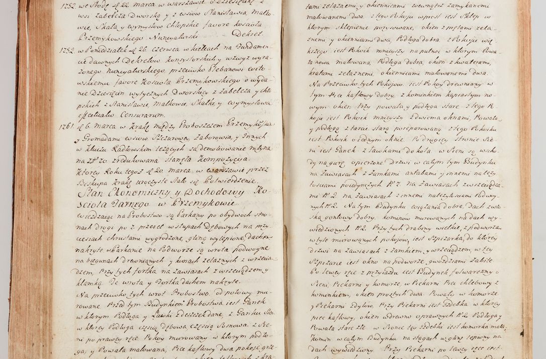 Zdjęcie nr 496 dla obiektu archiwalnego: Akta wizyty generalnej z woli i nakazu J.O. Xiążęcia Jm. Michała Jerzego Ciołka Poniatowskiego, biskupa płockiego, Xiążęcia pułtuskiego, koadiutora z całą jurysdykcją krakowskiego, Xiążęcia siewierskiego, opata kommendataryusza czerwińskiego, dziekana warszawskiego, orderów Orła Białego i św. Stanisława kawalera, w czterech dekanatach: Pacanowskim, Opatowskim, Witowskim i Sokolińskim przez Jmi Xiędza Antoniego Franciszka Dunina Kozickiego, Kollegiaty Pileckiej dziekana od dnia 15 miesiąca maja do dnia 22 października roku Pańskiego 1783 odprawionej
