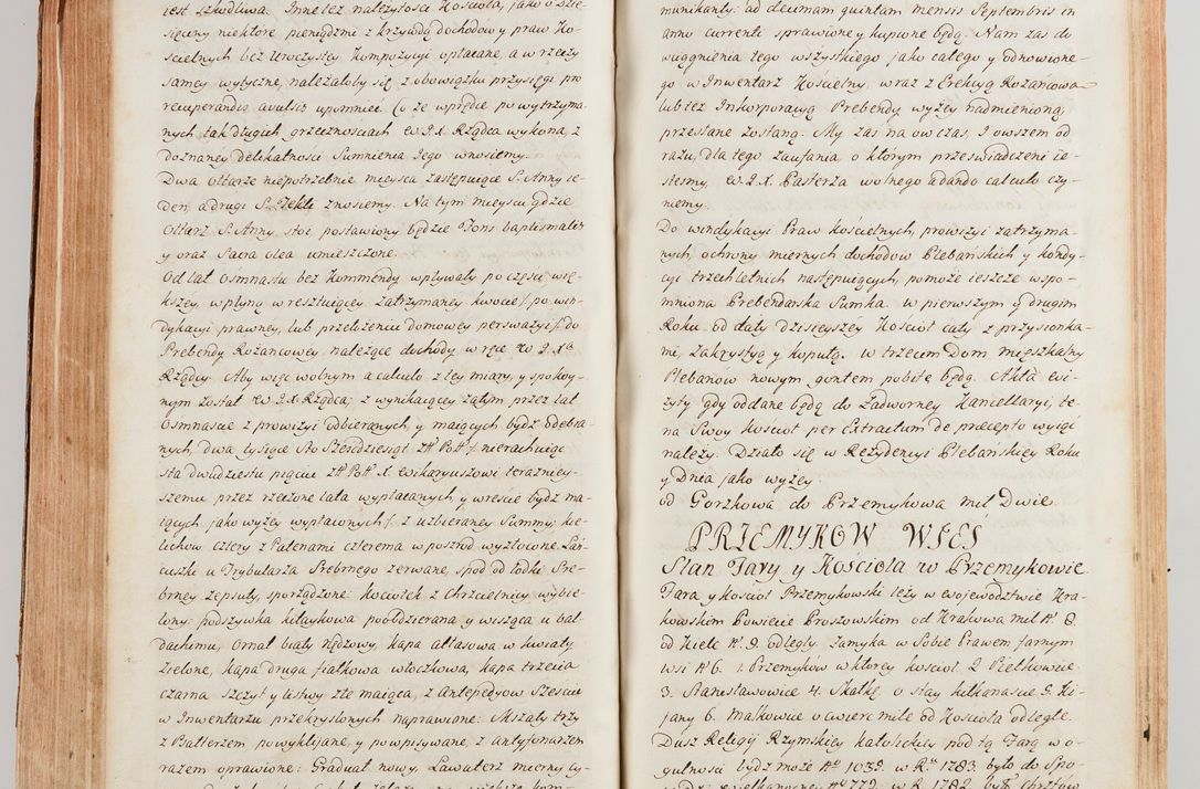 Zdjęcie nr 489 dla obiektu archiwalnego: Akta wizyty generalnej z woli i nakazu J.O. Xiążęcia Jm. Michała Jerzego Ciołka Poniatowskiego, biskupa płockiego, Xiążęcia pułtuskiego, koadiutora z całą jurysdykcją krakowskiego, Xiążęcia siewierskiego, opata kommendataryusza czerwińskiego, dziekana warszawskiego, orderów Orła Białego i św. Stanisława kawalera, w czterech dekanatach: Pacanowskim, Opatowskim, Witowskim i Sokolińskim przez Jmi Xiędza Antoniego Franciszka Dunina Kozickiego, Kollegiaty Pileckiej dziekana od dnia 15 miesiąca maja do dnia 22 października roku Pańskiego 1783 odprawionej