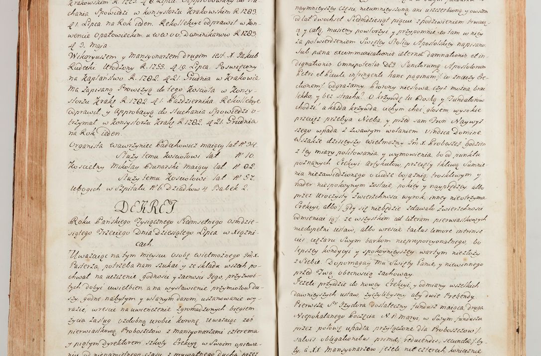 Zdjęcie nr 477 dla obiektu archiwalnego: Akta wizyty generalnej z woli i nakazu J.O. Xiążęcia Jm. Michała Jerzego Ciołka Poniatowskiego, biskupa płockiego, Xiążęcia pułtuskiego, koadiutora z całą jurysdykcją krakowskiego, Xiążęcia siewierskiego, opata kommendataryusza czerwińskiego, dziekana warszawskiego, orderów Orła Białego i św. Stanisława kawalera, w czterech dekanatach: Pacanowskim, Opatowskim, Witowskim i Sokolińskim przez Jmi Xiędza Antoniego Franciszka Dunina Kozickiego, Kollegiaty Pileckiej dziekana od dnia 15 miesiąca maja do dnia 22 października roku Pańskiego 1783 odprawionej