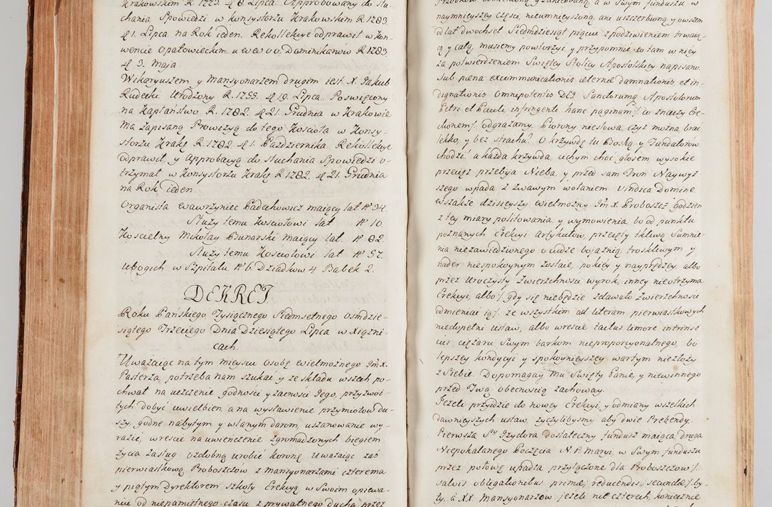 Zdjęcie nr 476 dla obiektu archiwalnego: Akta wizyty generalnej z woli i nakazu J.O. Xiążęcia Jm. Michała Jerzego Ciołka Poniatowskiego, biskupa płockiego, Xiążęcia pułtuskiego, koadiutora z całą jurysdykcją krakowskiego, Xiążęcia siewierskiego, opata kommendataryusza czerwińskiego, dziekana warszawskiego, orderów Orła Białego i św. Stanisława kawalera, w czterech dekanatach: Pacanowskim, Opatowskim, Witowskim i Sokolińskim przez Jmi Xiędza Antoniego Franciszka Dunina Kozickiego, Kollegiaty Pileckiej dziekana od dnia 15 miesiąca maja do dnia 22 października roku Pańskiego 1783 odprawionej
