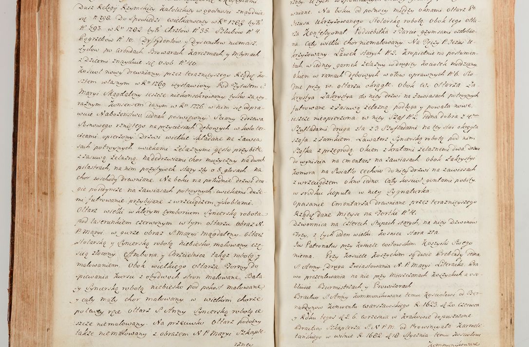 Zdjęcie nr 448 dla obiektu archiwalnego: Akta wizyty generalnej z woli i nakazu J.O. Xiążęcia Jm. Michała Jerzego Ciołka Poniatowskiego, biskupa płockiego, Xiążęcia pułtuskiego, koadiutora z całą jurysdykcją krakowskiego, Xiążęcia siewierskiego, opata kommendataryusza czerwińskiego, dziekana warszawskiego, orderów Orła Białego i św. Stanisława kawalera, w czterech dekanatach: Pacanowskim, Opatowskim, Witowskim i Sokolińskim przez Jmi Xiędza Antoniego Franciszka Dunina Kozickiego, Kollegiaty Pileckiej dziekana od dnia 15 miesiąca maja do dnia 22 października roku Pańskiego 1783 odprawionej