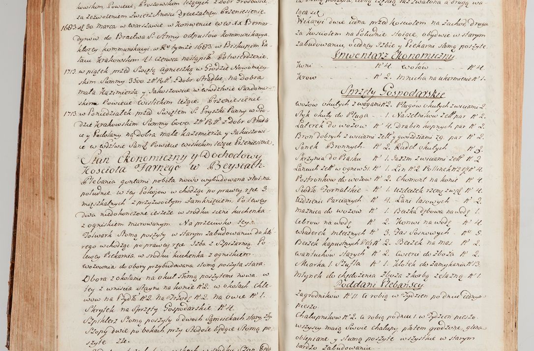 Zdjęcie nr 433 dla obiektu archiwalnego: Akta wizyty generalnej z woli i nakazu J.O. Xiążęcia Jm. Michała Jerzego Ciołka Poniatowskiego, biskupa płockiego, Xiążęcia pułtuskiego, koadiutora z całą jurysdykcją krakowskiego, Xiążęcia siewierskiego, opata kommendataryusza czerwińskiego, dziekana warszawskiego, orderów Orła Białego i św. Stanisława kawalera, w czterech dekanatach: Pacanowskim, Opatowskim, Witowskim i Sokolińskim przez Jmi Xiędza Antoniego Franciszka Dunina Kozickiego, Kollegiaty Pileckiej dziekana od dnia 15 miesiąca maja do dnia 22 października roku Pańskiego 1783 odprawionej