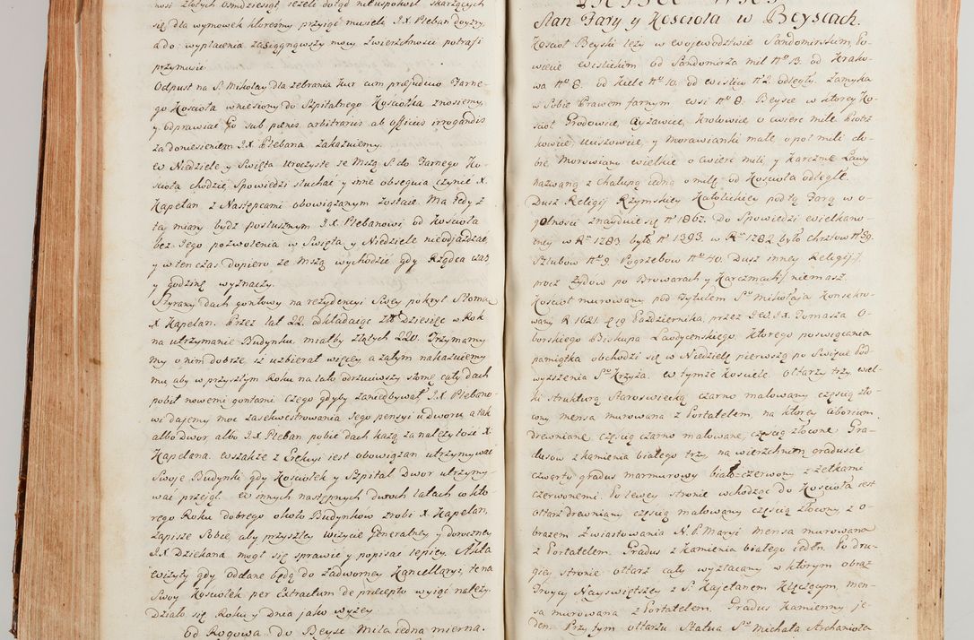 Zdjęcie nr 427 dla obiektu archiwalnego: Akta wizyty generalnej z woli i nakazu J.O. Xiążęcia Jm. Michała Jerzego Ciołka Poniatowskiego, biskupa płockiego, Xiążęcia pułtuskiego, koadiutora z całą jurysdykcją krakowskiego, Xiążęcia siewierskiego, opata kommendataryusza czerwińskiego, dziekana warszawskiego, orderów Orła Białego i św. Stanisława kawalera, w czterech dekanatach: Pacanowskim, Opatowskim, Witowskim i Sokolińskim przez Jmi Xiędza Antoniego Franciszka Dunina Kozickiego, Kollegiaty Pileckiej dziekana od dnia 15 miesiąca maja do dnia 22 października roku Pańskiego 1783 odprawionej