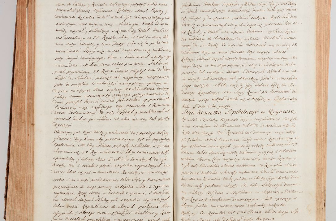 Zdjęcie nr 423 dla obiektu archiwalnego: Akta wizyty generalnej z woli i nakazu J.O. Xiążęcia Jm. Michała Jerzego Ciołka Poniatowskiego, biskupa płockiego, Xiążęcia pułtuskiego, koadiutora z całą jurysdykcją krakowskiego, Xiążęcia siewierskiego, opata kommendataryusza czerwińskiego, dziekana warszawskiego, orderów Orła Białego i św. Stanisława kawalera, w czterech dekanatach: Pacanowskim, Opatowskim, Witowskim i Sokolińskim przez Jmi Xiędza Antoniego Franciszka Dunina Kozickiego, Kollegiaty Pileckiej dziekana od dnia 15 miesiąca maja do dnia 22 października roku Pańskiego 1783 odprawionej