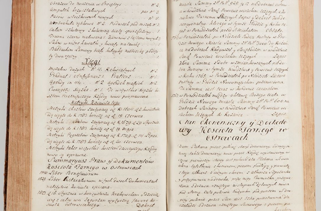 Zdjęcie nr 387 dla obiektu archiwalnego: Akta wizyty generalnej z woli i nakazu J.O. Xiążęcia Jm. Michała Jerzego Ciołka Poniatowskiego, biskupa płockiego, Xiążęcia pułtuskiego, koadiutora z całą jurysdykcją krakowskiego, Xiążęcia siewierskiego, opata kommendataryusza czerwińskiego, dziekana warszawskiego, orderów Orła Białego i św. Stanisława kawalera, w czterech dekanatach: Pacanowskim, Opatowskim, Witowskim i Sokolińskim przez Jmi Xiędza Antoniego Franciszka Dunina Kozickiego, Kollegiaty Pileckiej dziekana od dnia 15 miesiąca maja do dnia 22 października roku Pańskiego 1783 odprawionej