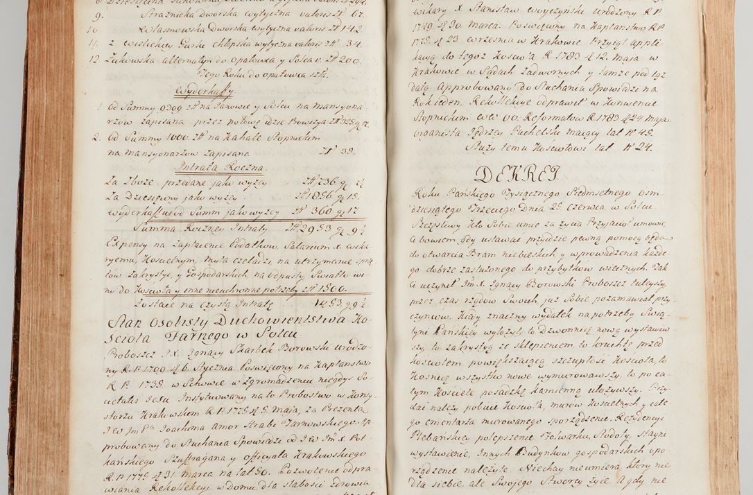 Zdjęcie nr 376 dla obiektu archiwalnego: Akta wizyty generalnej z woli i nakazu J.O. Xiążęcia Jm. Michała Jerzego Ciołka Poniatowskiego, biskupa płockiego, Xiążęcia pułtuskiego, koadiutora z całą jurysdykcją krakowskiego, Xiążęcia siewierskiego, opata kommendataryusza czerwińskiego, dziekana warszawskiego, orderów Orła Białego i św. Stanisława kawalera, w czterech dekanatach: Pacanowskim, Opatowskim, Witowskim i Sokolińskim przez Jmi Xiędza Antoniego Franciszka Dunina Kozickiego, Kollegiaty Pileckiej dziekana od dnia 15 miesiąca maja do dnia 22 października roku Pańskiego 1783 odprawionej