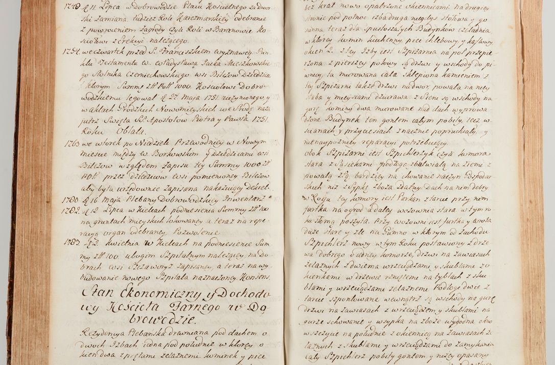 Zdjęcie nr 363 dla obiektu archiwalnego: Akta wizyty generalnej z woli i nakazu J.O. Xiążęcia Jm. Michała Jerzego Ciołka Poniatowskiego, biskupa płockiego, Xiążęcia pułtuskiego, koadiutora z całą jurysdykcją krakowskiego, Xiążęcia siewierskiego, opata kommendataryusza czerwińskiego, dziekana warszawskiego, orderów Orła Białego i św. Stanisława kawalera, w czterech dekanatach: Pacanowskim, Opatowskim, Witowskim i Sokolińskim przez Jmi Xiędza Antoniego Franciszka Dunina Kozickiego, Kollegiaty Pileckiej dziekana od dnia 15 miesiąca maja do dnia 22 października roku Pańskiego 1783 odprawionej