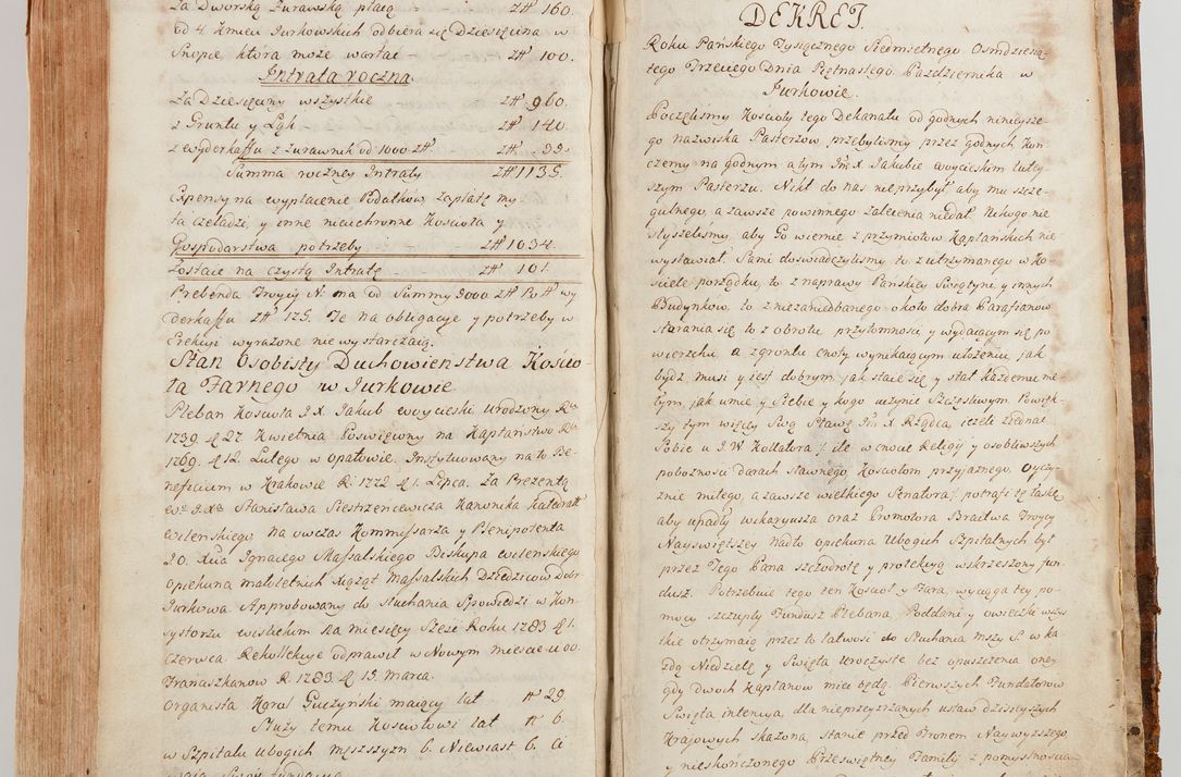Zdjęcie nr 711 dla obiektu archiwalnego: Akta wizyty generalnej z woli i nakazu J.O. Xiążęcia Jm. Michała Jerzego Ciołka Poniatowskiego, biskupa płockiego, Xiążęcia pułtuskiego, koadiutora z całą jurysdykcją krakowskiego, Xiążęcia siewierskiego, opata kommendataryusza czerwińskiego, dziekana warszawskiego, orderów Orła Białego i św. Stanisława kawalera, w czterech dekanatach: Pacanowskim, Opatowskim, Witowskim i Sokolińskim przez Jmi Xiędza Antoniego Franciszka Dunina Kozickiego, Kollegiaty Pileckiej dziekana od dnia 15 miesiąca maja do dnia 22 października roku Pańskiego 1783 odprawionej