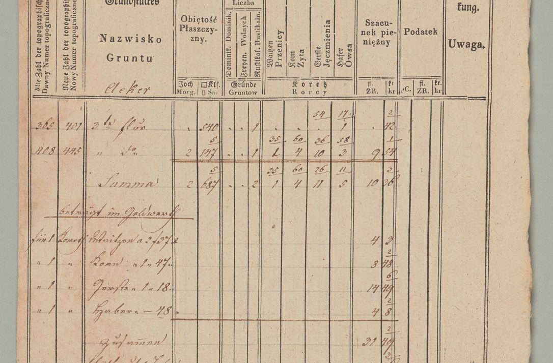 Zdjęcie nr 22 dla obiektu archiwalnego: Akta Dóbr Stołowych za lata 1836-1853