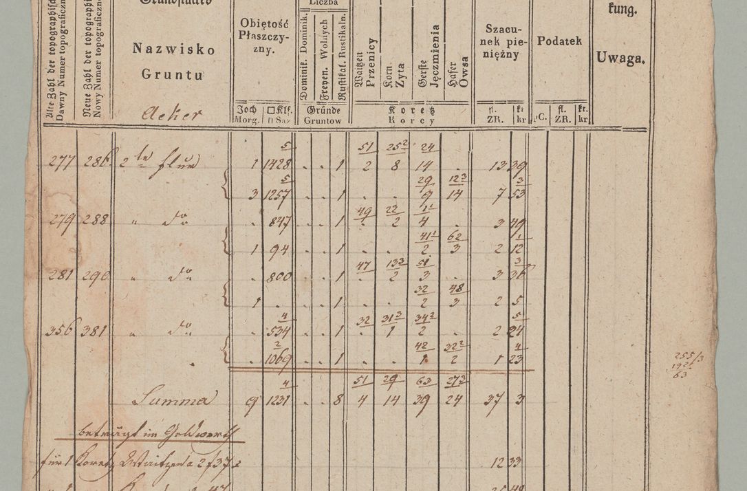 Zdjęcie nr 12 dla obiektu archiwalnego: Akta Dóbr Stołowych za lata 1836-1853
