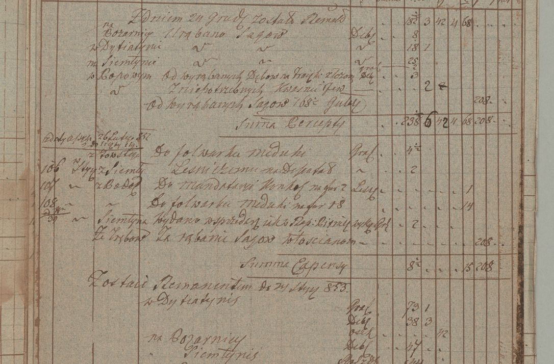 Zdjęcie nr 73 dla obiektu archiwalnego: Akta Dóbr Stołowych za lata 1836-1853