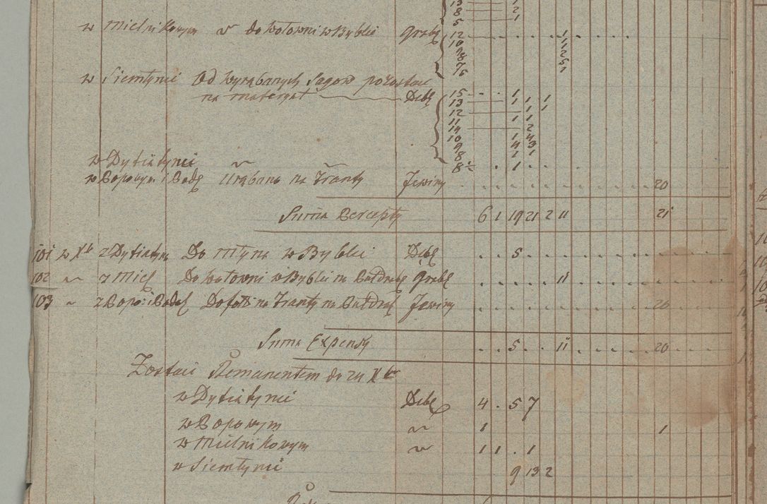 Zdjęcie nr 72 dla obiektu archiwalnego: Akta Dóbr Stołowych za lata 1836-1853