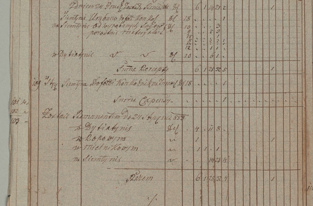Zdjęcie nr 74 dla obiektu archiwalnego: Akta Dóbr Stołowych za lata 1836-1853