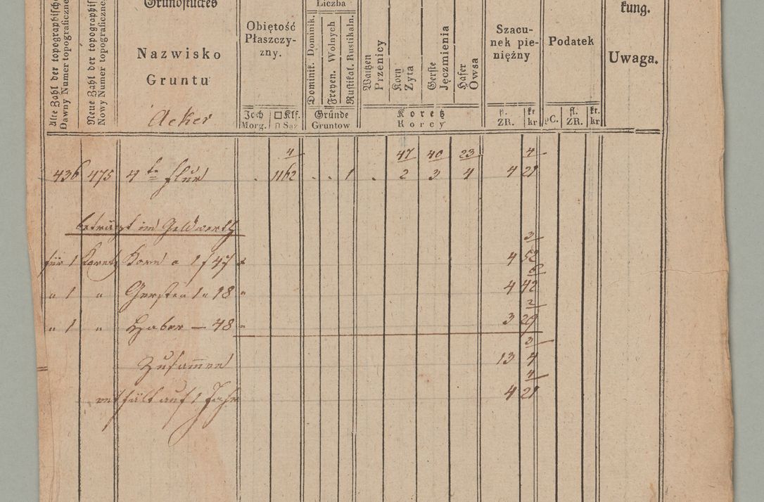 Zdjęcie nr 48 dla obiektu archiwalnego: Akta Dóbr Stołowych za lata 1836-1853