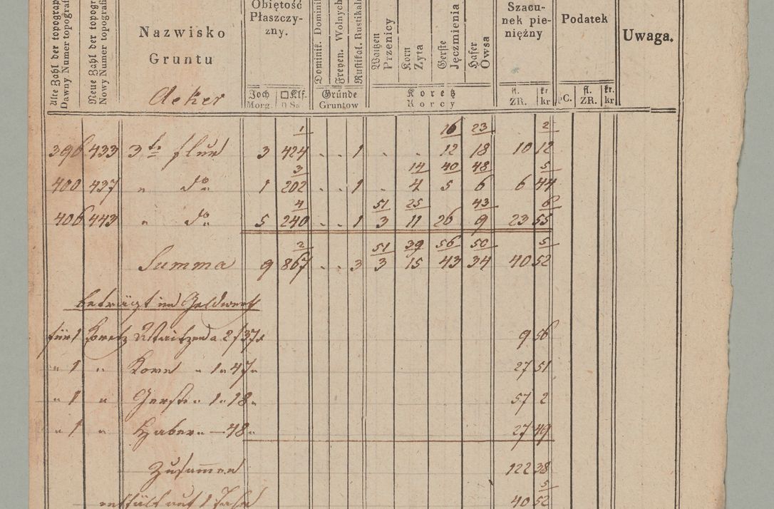Zdjęcie nr 42 dla obiektu archiwalnego: Akta Dóbr Stołowych za lata 1836-1853